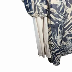 Bellambra Italy Womens Silk Blend Palazzo Pants Size S Wide Leg Resort thumbnail 7