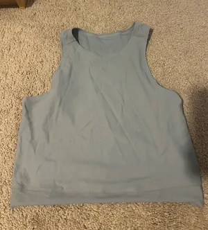 Lululemon Light Blue/gray Women's Sleeveless Tank Top thumbnail 1