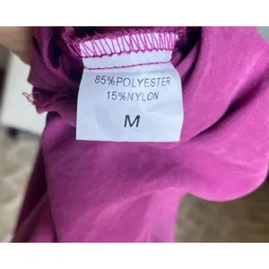 Hot Romper Magenta Jumpsuit Summer Pockets Yoga Lounge Clean Girl Quiet Luxury M thumbnail 7