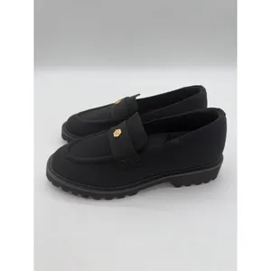 Vivaia Francesca Platform Chunky Heel Penny Minimalist Preppy Black Loafer 8 thumbnail 10