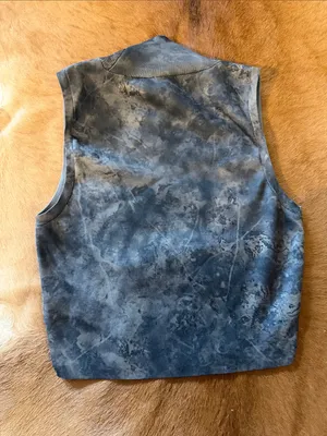 Zara antique wash gray mock neck crop tank S thumbnail 5