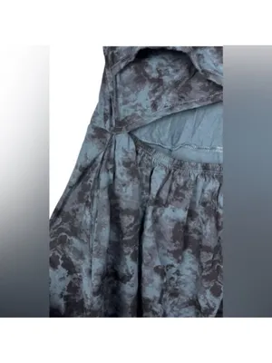 Pact Organic Cotton Blue & Black Tie Dye Women's Dress “Helena” Style thumbnail 6
