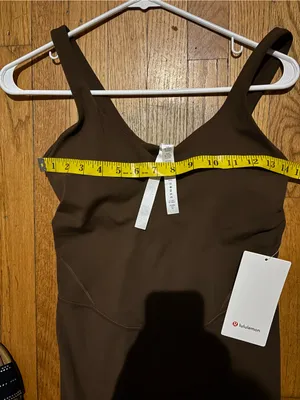 lululemon athletica Brown V-Neck Seamless Jumpsuit thumbnail 6