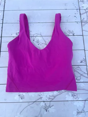 lululemon athletica Bright Magenta Tank Top thumbnail 4