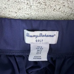 Women's Tommy Bahama‎ Golf Size Small Navy Blue Pants Elastic Waist Stretch thumbnail 5