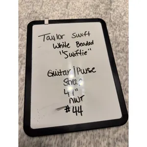 Taylor Swift "Swiftie"‎ Beaded Guitar Purse Strap 47 Inch NWT thumbnail 6