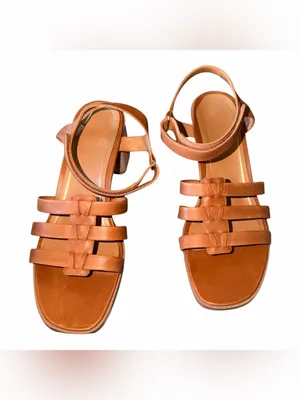 NEW $150 Vionic Maisy Ankle Strap Sandal 12 M, TAN TMB LEATHER thumbnail 6