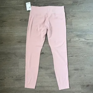 Athleta Intuition Ultra High Rise Cotton Legging Pink Size XL NWT Activewear‎ thumbnail 4