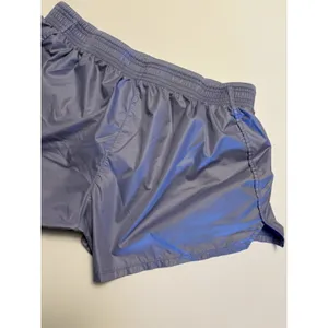 Nike Dri Fit Running Shorts Womens Large Light Blue Athletic Gym Swoosh thumbnail 5