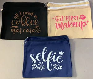 6 Printed Design Cosmetic Case Makeup Bags Brand New thumbnail 1