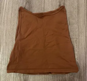 Intimately Free People Top Women’s small Burnt Orange Crop Compression High Neck thumbnail 1