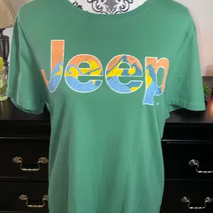 Goodfellow & Co. Green Jeep Graphic Tee Size Medium thumbnail 1