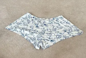 NWOT Auden Pajama Shorts White Size L thumbnail 7
