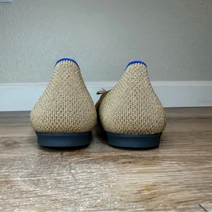 Rothy's Shimmer Goldstone Ballet Comfy Flats, Size 5 thumbnail 7