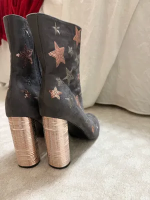 Star Booties These Three Boutique Sequin thumbnail 3