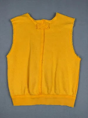 Free People Bright Yellow Muscle Tank Size: XS thumbnail 3