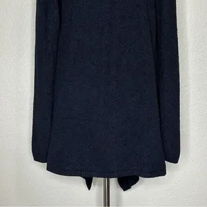 Barefoot Dreams Cozychic Lite Black Open Front Cardigan, Size S/M thumbnail 12