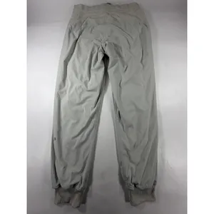 Lululemon Beyond the Studio Jogger Pants Grey Textured Drawstring Tapered Womens thumbnail 2