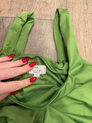 green bodysuit thumbnail 2
