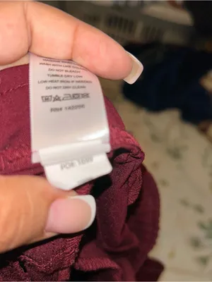 Figs burgundy jogger scrub pants SHORT thumbnail 5