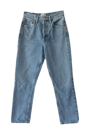 AGOLDE Riley High Rise Straight Leg Jeans Sz 24 thumbnail 1