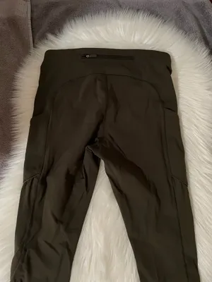 Lululemon Speed Up Tight (Luxtreme, 28" Inseam), Dark Olive great condition thumbnail 8