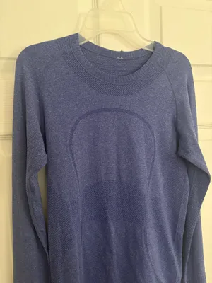 Lululemon Swiftly Tech Long Sleeve- Viola Violet Size 6 thumbnail 2