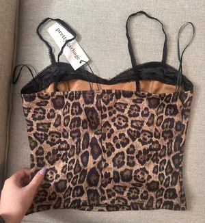 Boutique Leopard Top Multi thumbnail 2