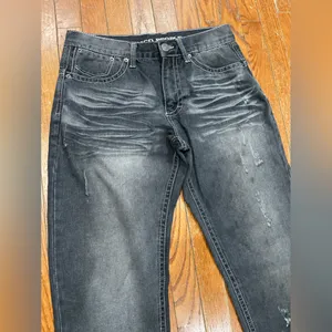 Classic Black Straight Leg Jeans for Women thumbnail 15