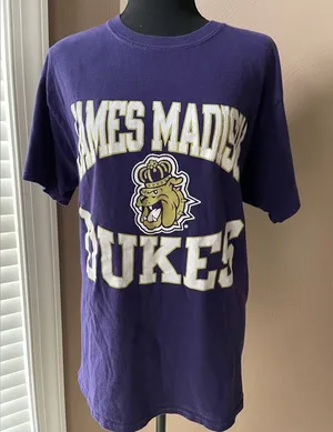 Champion James Madison U Logo T-shirt in Purple thumbnail 1