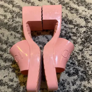 Gucci Rubber Logo Sandal Slipper size 38 thumbnail 5