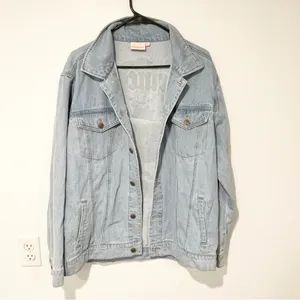 Nickelodeon‎ Rugrats Angelica Size XL Princess Jean Denim Jacket Cotton Coat thumbnail 2