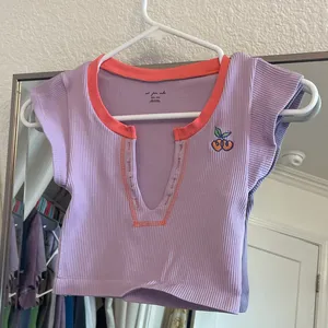 Urban Outfitters Go For Gold Top Cherry thumbnail 1