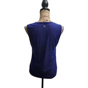 Fabletics Tank Top Sleeveless Athletic Workout‎ Blue Activewear Top Size Small thumbnail 2