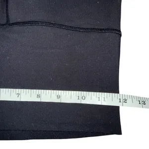 Lululemon Fold Over Leggings‎ Women 4 Black Good High Rise Crop Yoga Activewear thumbnail 5