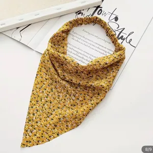 Floral Scarf in Five Styles Pink thumbnail 7