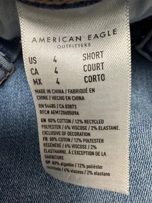American Eagle Low Rise Flare Size 4 Short thumbnail 5
