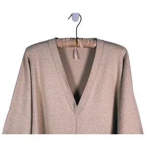 Free People Oversized Midi Sweater Dress Size S Beige Minimal Fall Lagen Scandi thumbnail 5