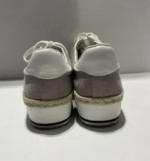 Steve Madden Rule Platform Suede Taupe Sneakers Size 9.5 thumbnail 3