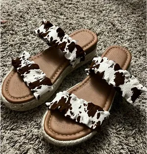 Altar'd State Cow Print shoes thumbnail 1