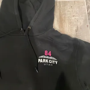 Park City Black Hooded Jansport Sweatshirt thumbnail 2