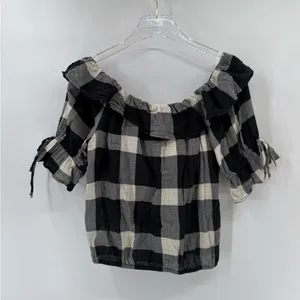 Anthropologie Ruffled Boat‎ Neck Top size xs thumbnail 5