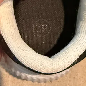 Source Unknown Sparkling White and Gray Sneakers thumbnail 11