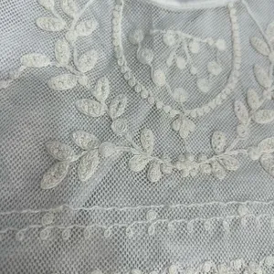 American Eagle White Lace Tank Top thumbnail 3