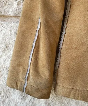 TILT Leather and Faux Shearling Sherpa Coat thumbnail 6