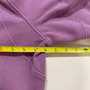 Lululemon Purple Cropped Half Zip Hoodie XS/S Oversized Scuba Style thumbnail 7