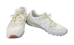 New Balance Womens 996 Yellow Suede Sneakers Size 9 SKU 8820 thumbnail 1