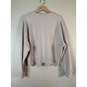 Abercrombie & Fitch Soft‎ A&F Collection Crewneck Sweatshirt Taupe XL thumbnail 7