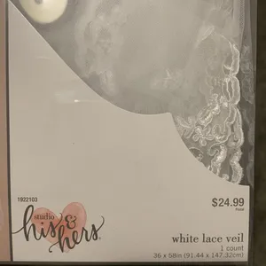 very pretty lace wedding veil for wedding ceremony thumbnail 3