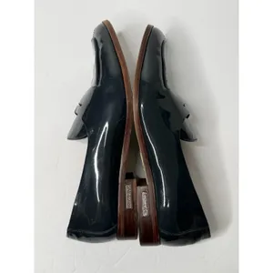 Louise et Cie Patent Leather Loafers Size 7M Blue Preppy Nerdy Glossy Slip On thumbnail 4